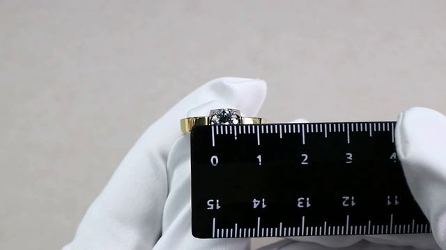 Кольцо из лимонного золота Александра с Swarovski кл2776-62сбл смотреть онлайн