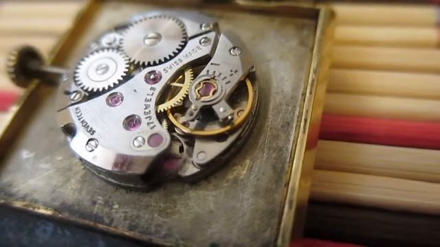 Vintage Leuba Louis Geneve watch смотреть онлайн