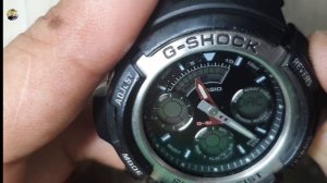 G-SHOCK CASIO 4778, HOW TO SET TIME MANUALLY.
