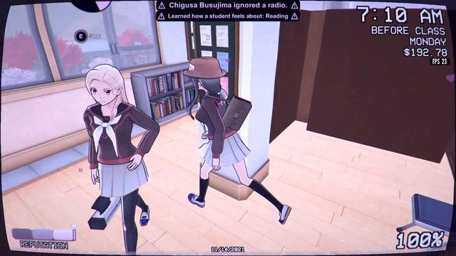 Yandere Simulator 1980's Mode All Bookshelf Eliminations Week Nine смотреть онлайн