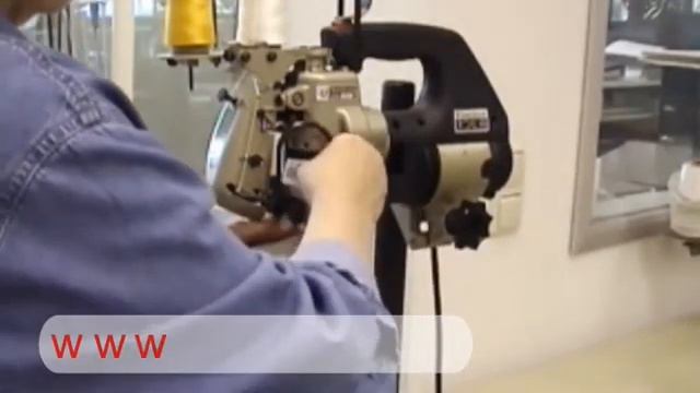 GK2006 mini portable bag closing machine hand held sewing machine смотреть онлайн