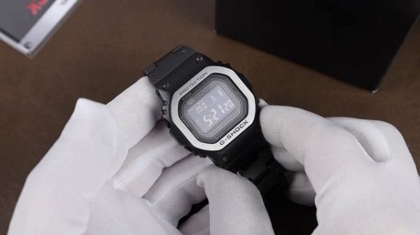 G-shock Matte Black GMW-B5000MB-1 Multi-Finish - My First Full Metal Square!