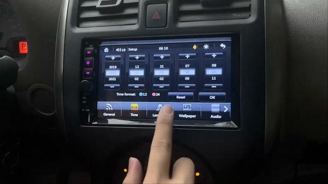 Double Din Car Stereo in Dash, FM Receiver with Remote, Car MP5 Media Player with 7inch смотреть онлайн