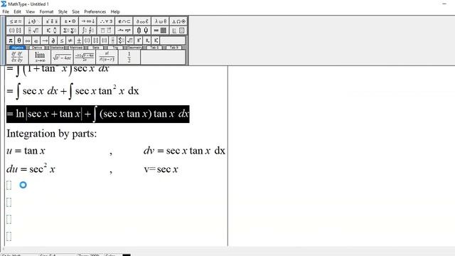 Integration by Parts: Integral of tan^2(x)sec(x) dx смотреть онлайн