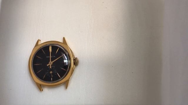 Мужские наручные часы Ракета СССР 2603 в позолоте смотреть онлайн