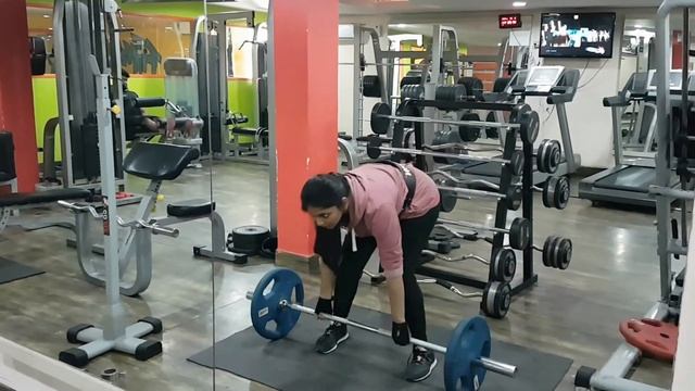 FLAME FITNESS STUDIO@T NAGAR(DEAD LIFT 82 pounds) смотреть онлайн