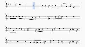 Ах, эти тучи в голубом. А.Журбин. Ноты для альт саксофона