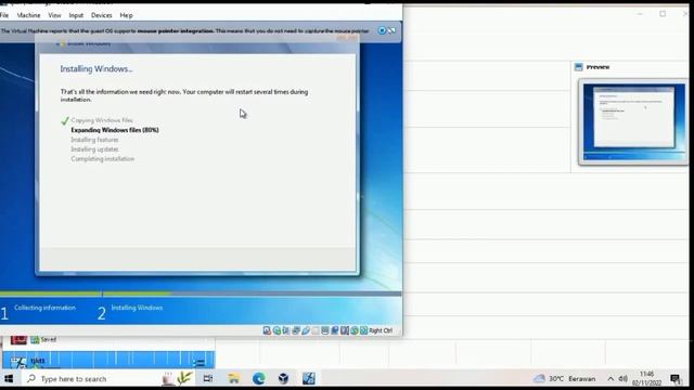 INSTALLASI WINDOWS 7 HOME BASIC VIA VIRTUAL BOX смотреть онлайн