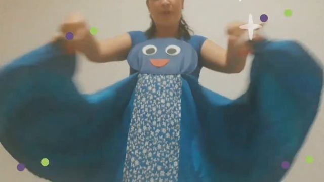 Dança da Eufrida, a borboleta azul #EducaçãoInfantil смотреть онлайн