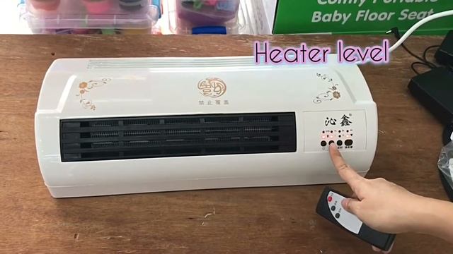 Portable fan + heater смотреть онлайн