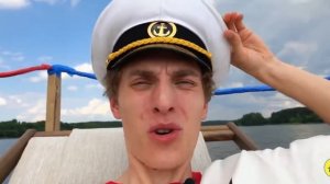 24 часа на картонной лодки челлендж.