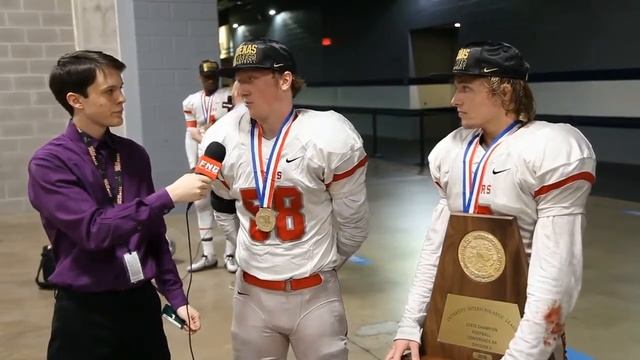Bemond Offensive and Defensive Lineman Tanner Redus and Wide Receiver and Defensive Back Josh White смотреть онлайн