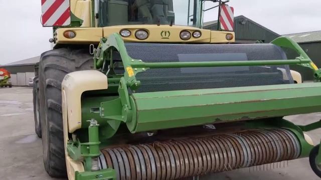 Krone Big X 1100 Forage Harvester смотреть онлайн