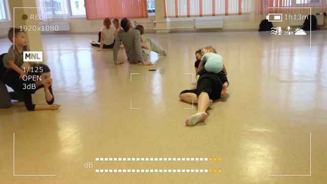 Contact improvisation | contemporary dance for children 1 смотреть онлайн