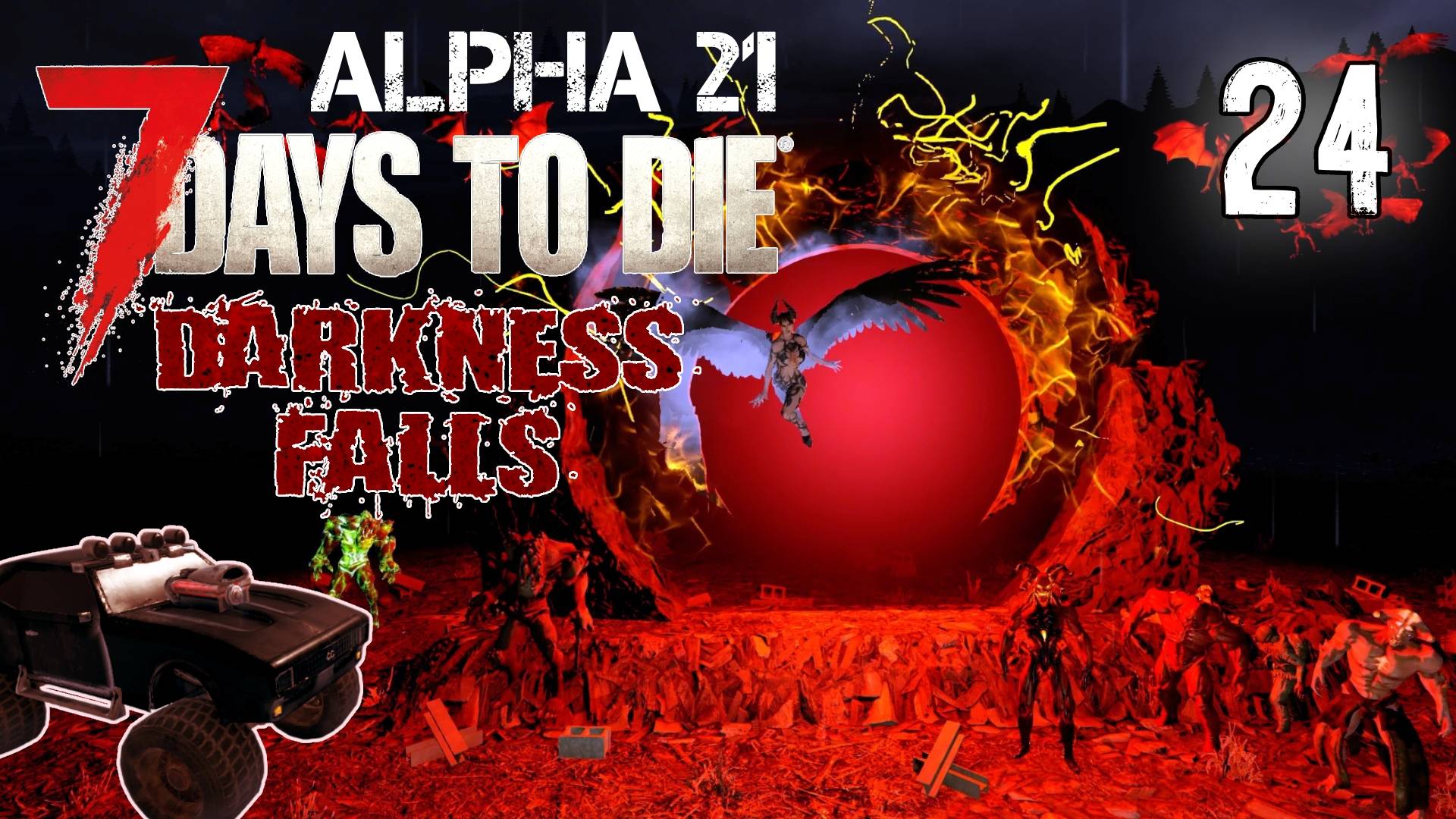 Технологии будущего #24 _ Выживание _ 7 Days to Die Alpha 21 Darkness Falls v5.0.1 _ 2024 смотреть онлайн