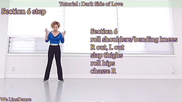Tutorial : Dark Side of Love linedance смотреть онлайн