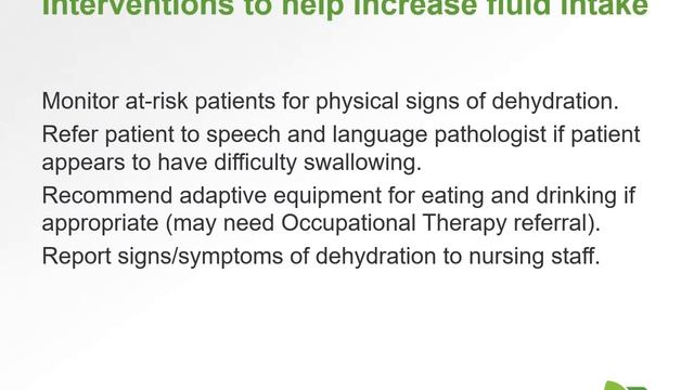 Maintaining Adequate Hydration смотреть онлайн