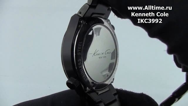 Мужские наручные fashion часы Kenneth Cole IKC3992 смотреть онлайн