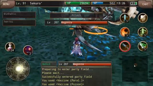 Iruna Online - Magonza(Rod Gladiator) :v смотреть онлайн