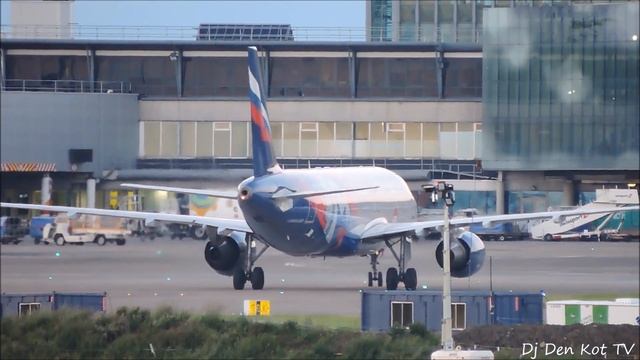 Aeroflot (CSKA Moscow Livery) at Dublin Airport смотреть онлайн
