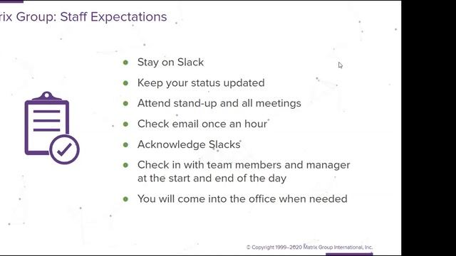Matrix Group Tech Talk on Best Practices for Working Remotely смотреть онлайн