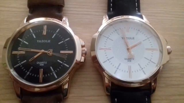 Unboxing Relógio Yazole 358 смотреть онлайн