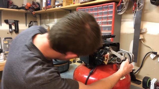 Power Switch Not Working | Loose Wires | Porter Cable 6 Gallon Air Compressor смотреть онлайн