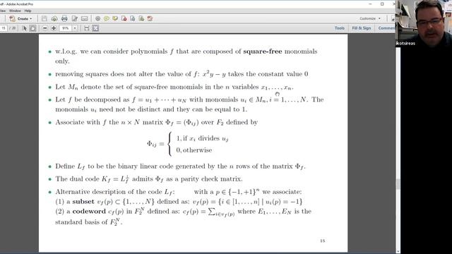 Enumerative combinatorics and coding theory смотреть онлайн