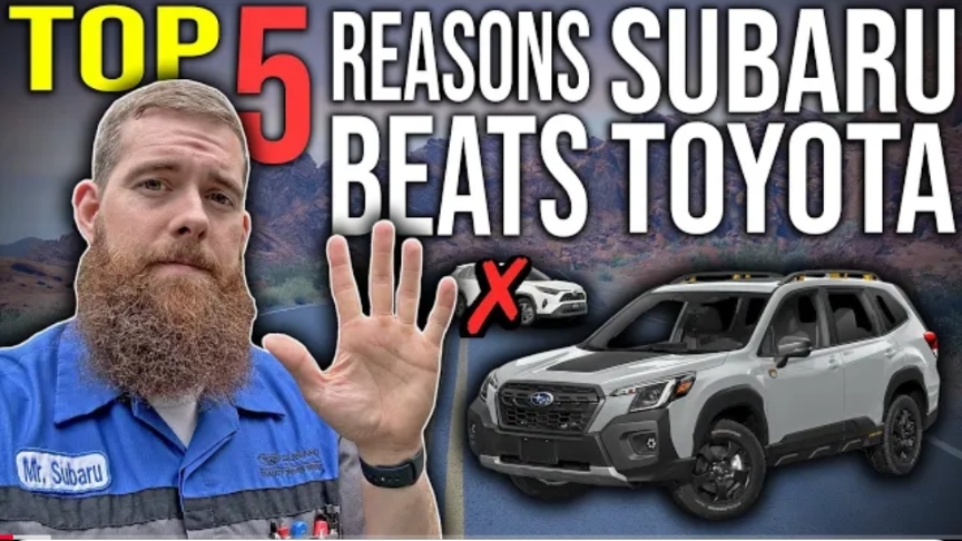 Subaru ЛУЧШЕ Toyota! Вот 5 Причин, которые подтверждают это!