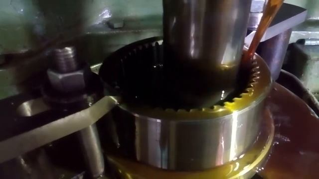 Зубодолбежные работы. Муфта зубчатая m=3 z=48 смотреть онлайн