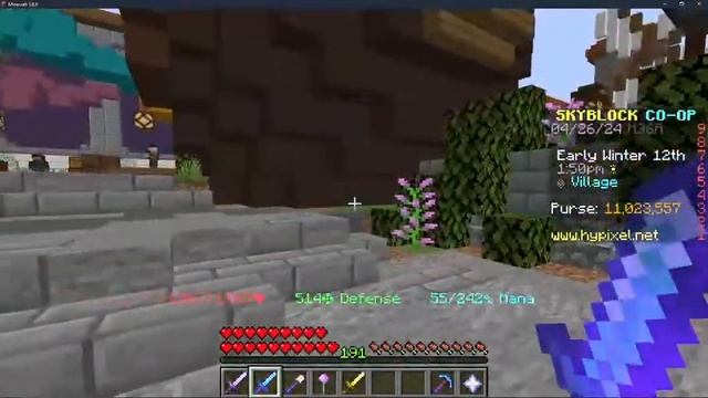 10 Million Coins Challenge!! Minecraft Hypixel Skyblock смотреть онлайн