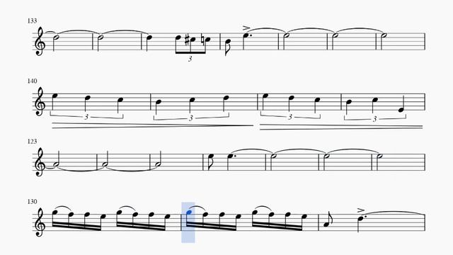 Весенняя хора. В.Раду. Ноты для кларнета. +version For Clarinet InB (performed By MuseScore)