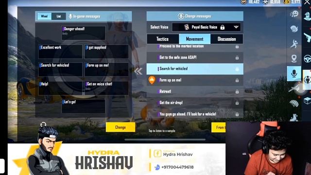 Hydra Hrishav reaction on Payal gaming voice pack | payal voice pack Funny reaction Hrishav смотреть онлайн