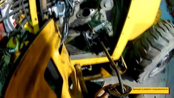 Рабочий день техобслуживание Haulotte H12SX