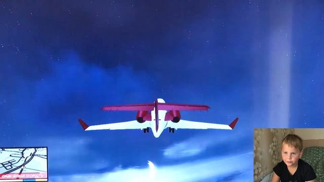 Барсуки за штурвалом, иду по приборам, пассажиры в шоке, GTA 5 смотреть онлайн