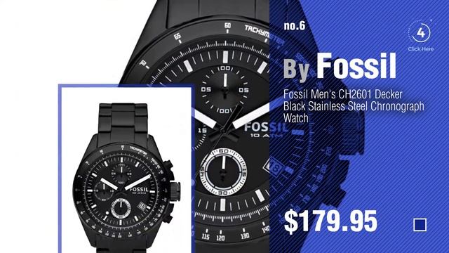 Top 10 Fossil Watch 100 Meters // New & Popular 2017 смотреть онлайн