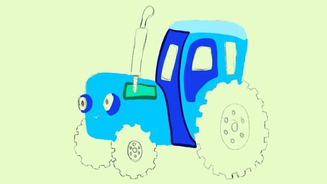 HOW TO DRAW A TRACTOR STEP BY STEP || JAK SZYBKO NARYSOWAĆ TRAKTOR смотреть онлайн