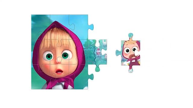 Puzzle Masha Y El Oso. ¡Aaaaaaa! 😲😲 Puzzles Para Niños