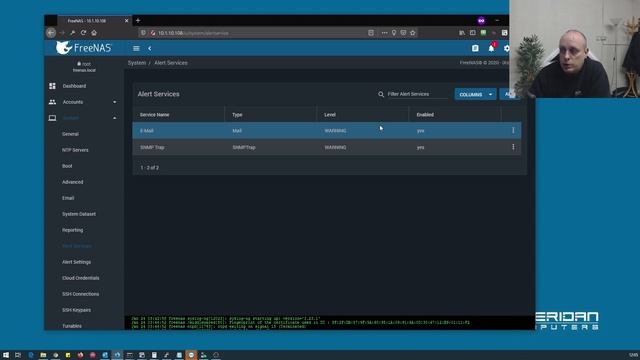 FreeNAS 11.3 - Initial Configuration Setup смотреть онлайн