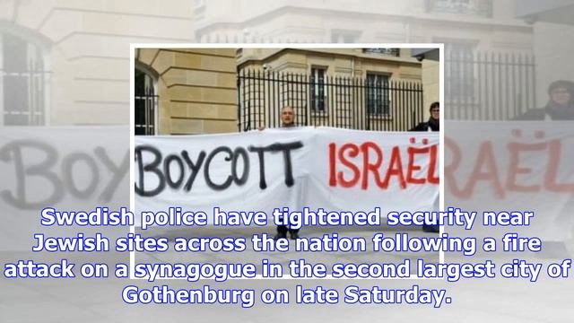 Sweden investigates attempted arson against jewish chapel смотреть онлайн