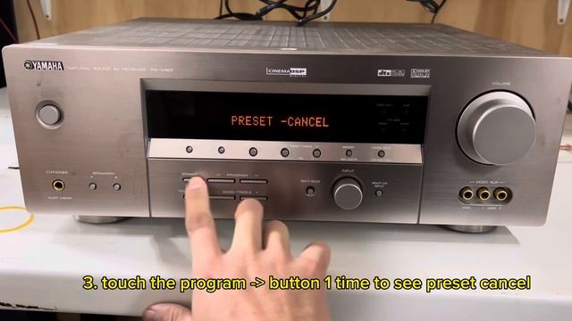 How To Factory Reset Yamaha RX-V457 Audio Video Receiver смотреть онлайн