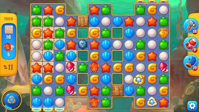 Fishdom 1909 Hard Level - NO BooSTERS