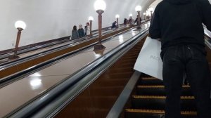 Выход со станции метро Киевская к ТЦ Европейский в Москве