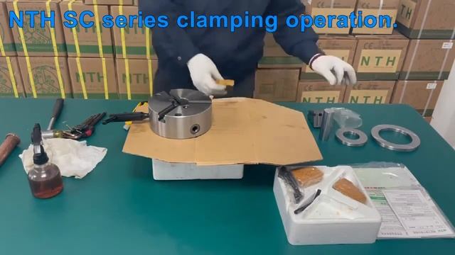 NTH SC series manual chuck смотреть онлайн