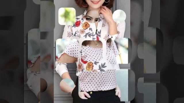 los 40 mejores diseños de blusas modernas para mujer смотреть онлайн