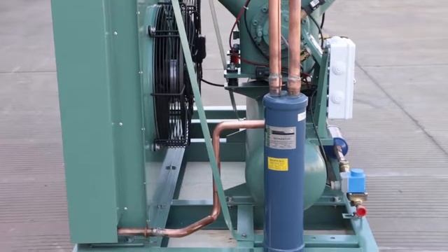Bitzer semi-hermetic compressor condensing unit for cold storage room смотреть онлайн