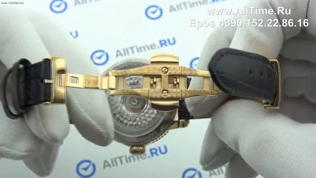 Обзор. Женские наручные часы Epos 4390.152.22.86.16 смотреть онлайн