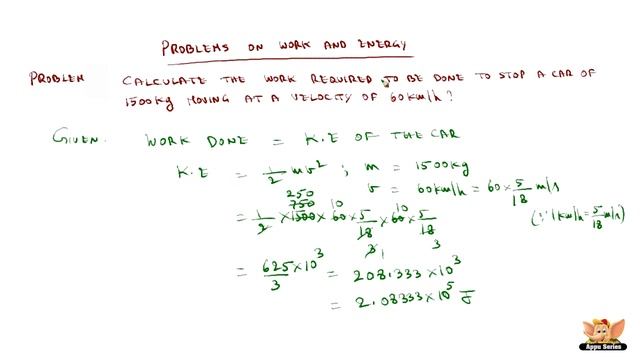 Problems on Work and Energy смотреть онлайн