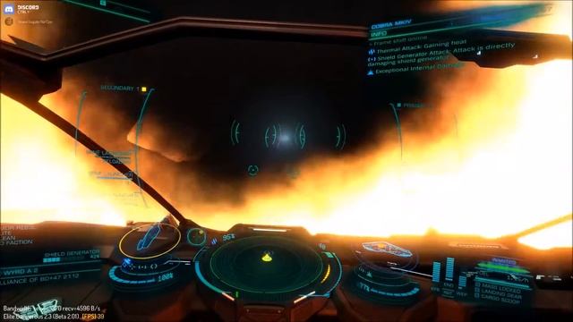 Elite: Dangerous 2.3 Beta | Cobra Mk IV vs Clipper смотреть онлайн