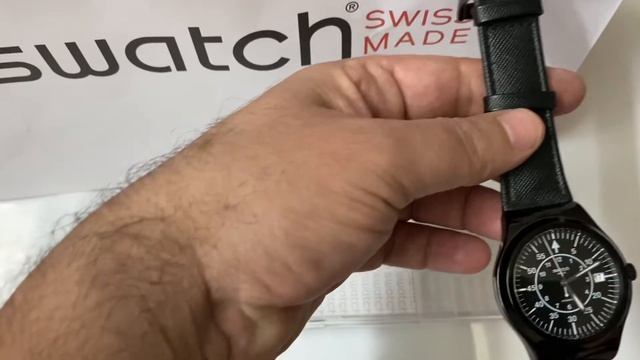 Swatch Watch Unboxing | Swiss Watch Black New Model